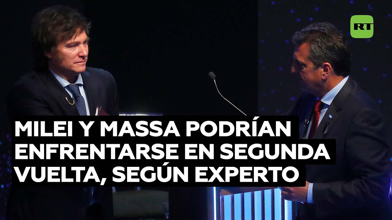 Experto: La hipótesis tentativa es que Milei y Massa se enfrenten en una segunda vuelta