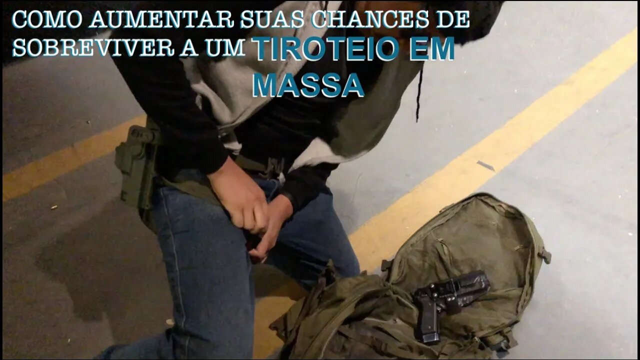 Como aumentar suas chances de sobreviver a um tiroteio em massa.