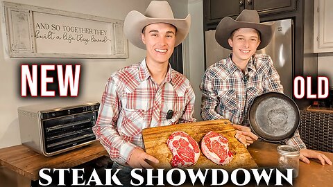 Steak Showdown: Old School Cowboy vs High Tech Gadget