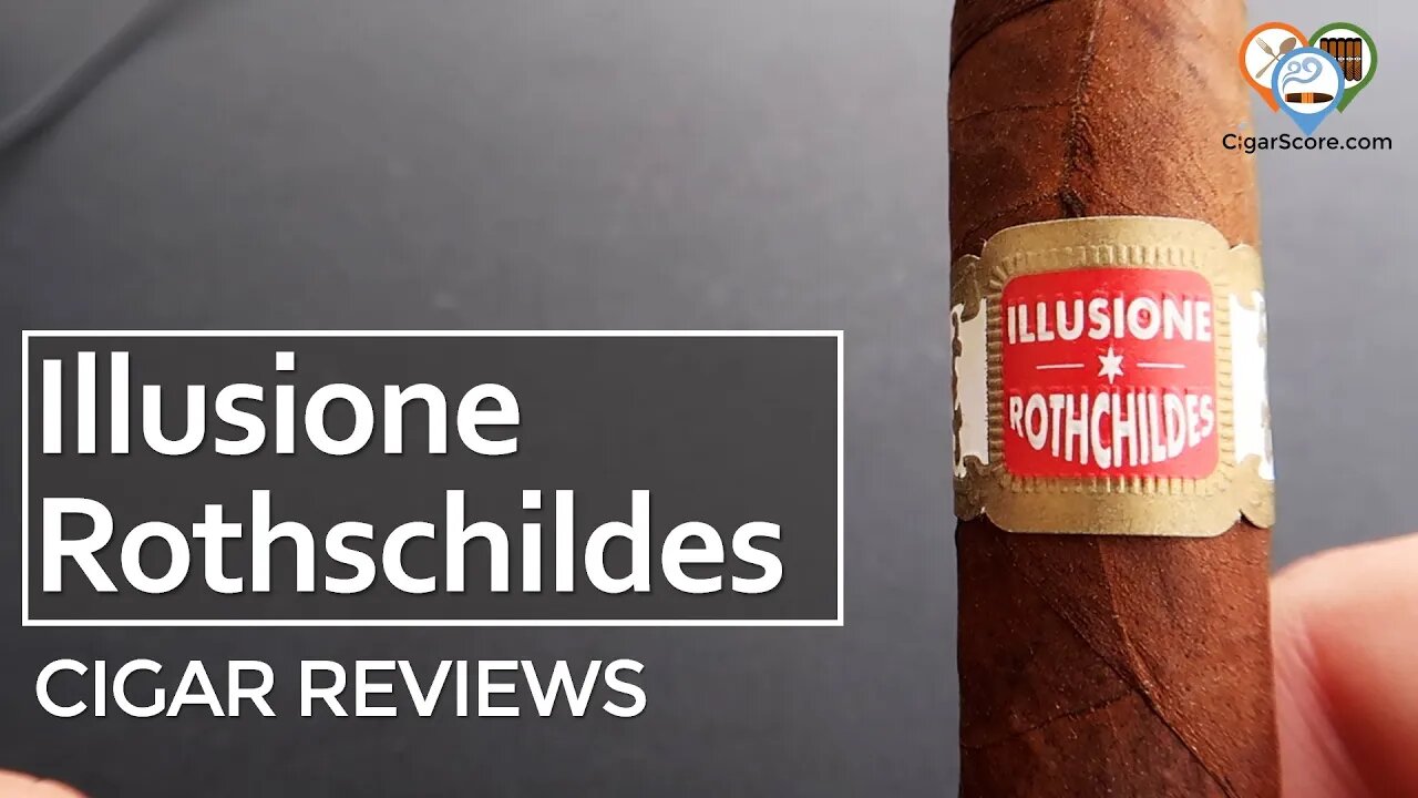 It's WEIRD, But I KINDA LIKE IT! - The Illusione Rothschildes - CIGAR REVIEWS by CigarScore