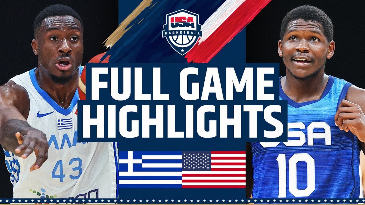 GREECE vs USA SHOWCASE | FULL GAME HIGHLIGHTS | August 19, 2023