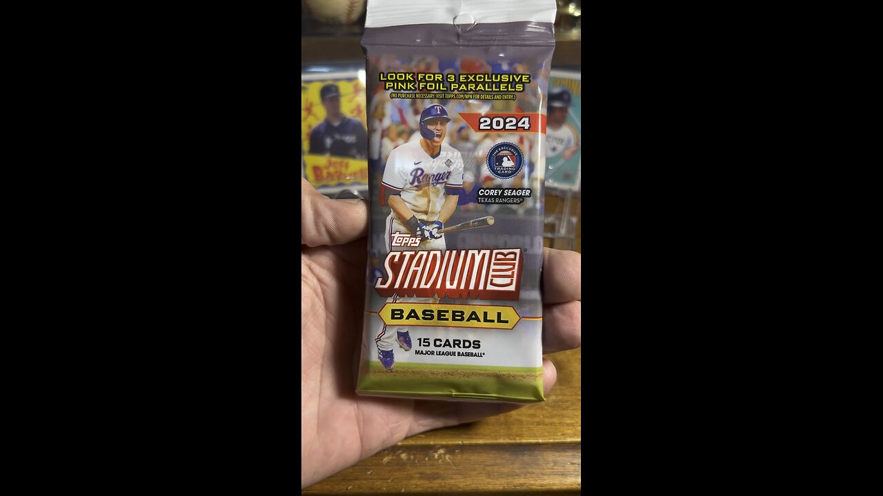 2024 Topps Stadium Club baseball cards fat pack opening