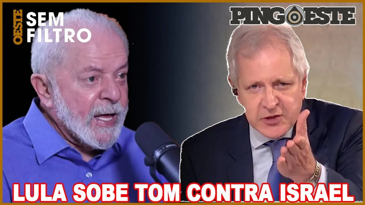 Lula sobe o tom contra Israel