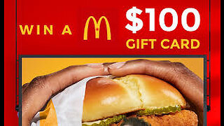 GRAB FREE MCDONALD'S GIFT CARD WORTH $100