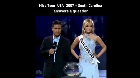 MUST WATCH! 2007 Miss Teen USA South Carolina