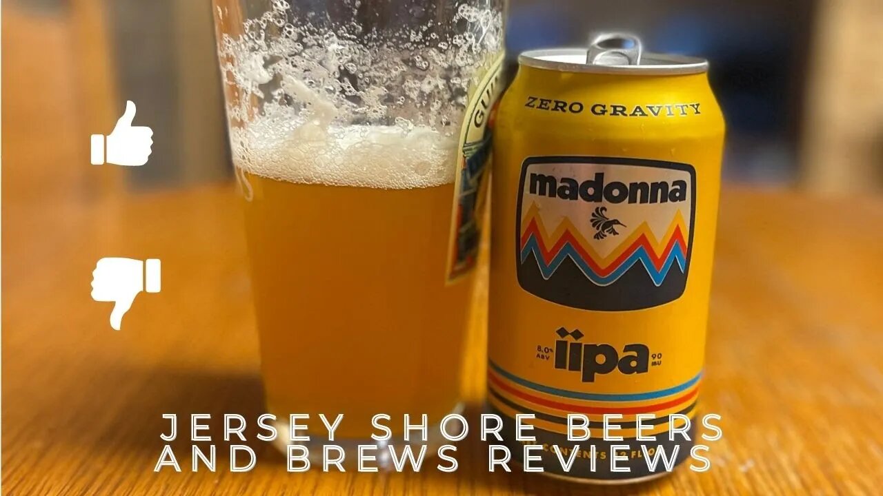 Beer Review of Zero Gravity Brewing's Madonna IIPA