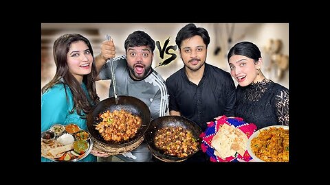 Couples Cooking Challenge With Sistrology 😍 | Kitchen Kharaab Kar Diya 🤣 | HN Foods Wala Pareshaan 😱