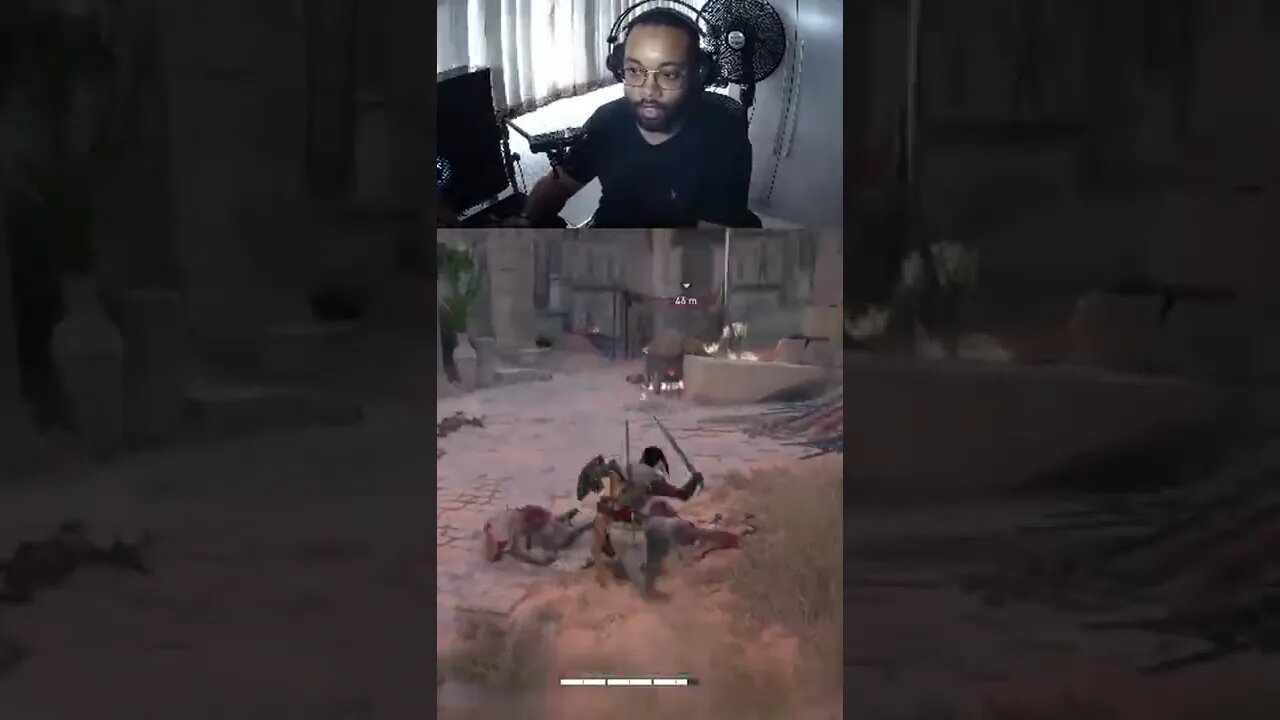 É DE MIM QUE DEVERIAM TER MEDO | ASSASSIN'S CREED ORIGINS #Shorts