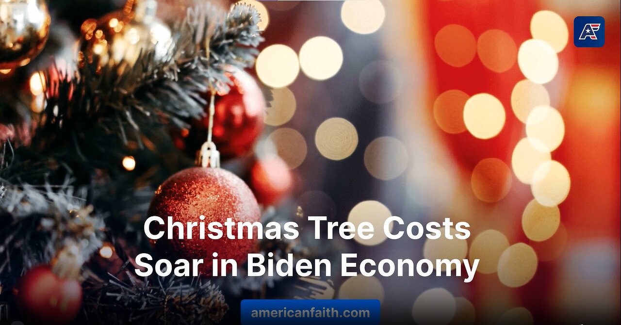 Christmas Tree Costs Skyrocket in Biden Economy