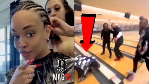 Masika On Brandon Bills Patna's Leaving During DaBaby Bowling Alley Scuffle! 😱