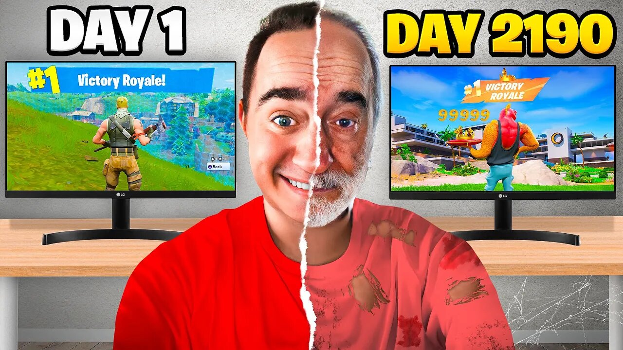 I Played Fortnite For 2,000+ Days Straight