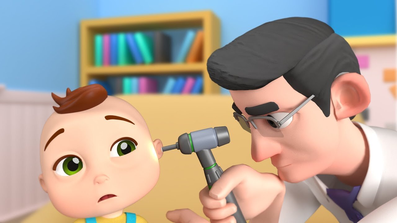 Baby got sick and doctor checkup song - by CartoonsWorlds