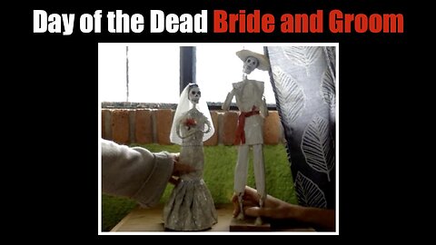 Day of the Dead Bride and Groom