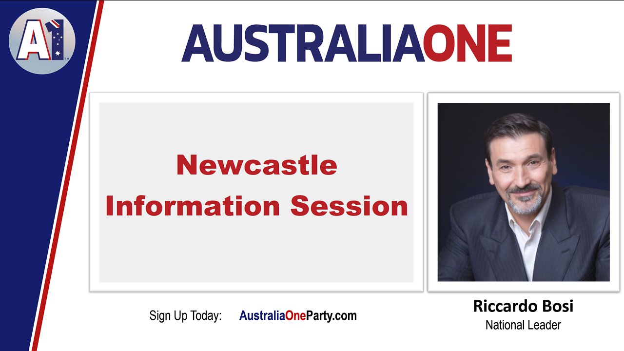 AustraliaOne Party - Newcastle Information Session