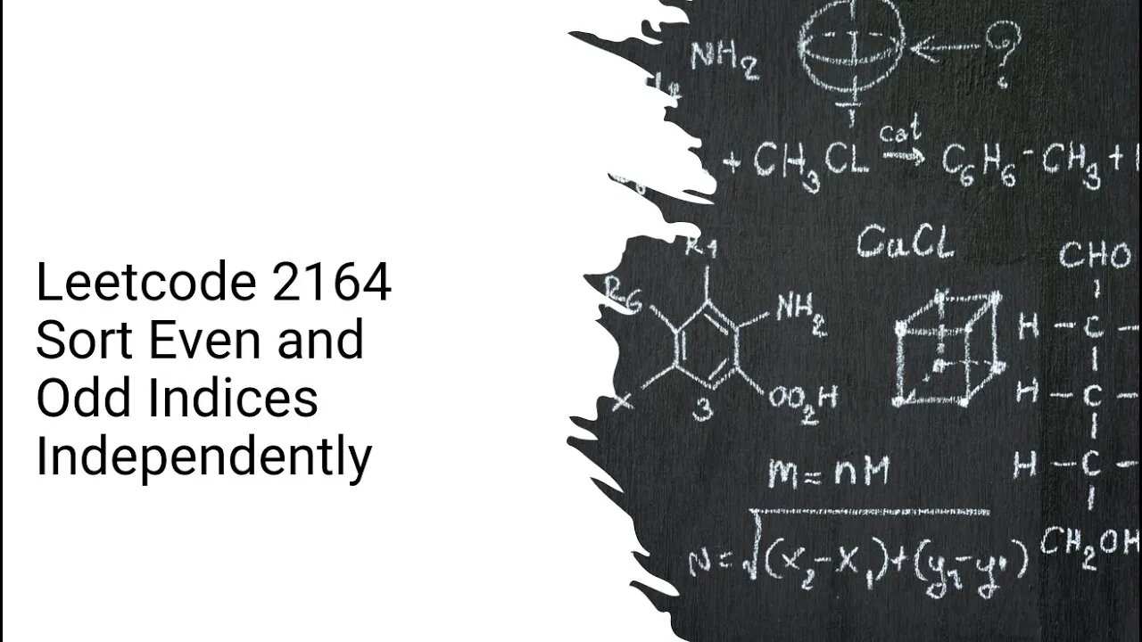 2164 Sort Even and Odd Indices Independently