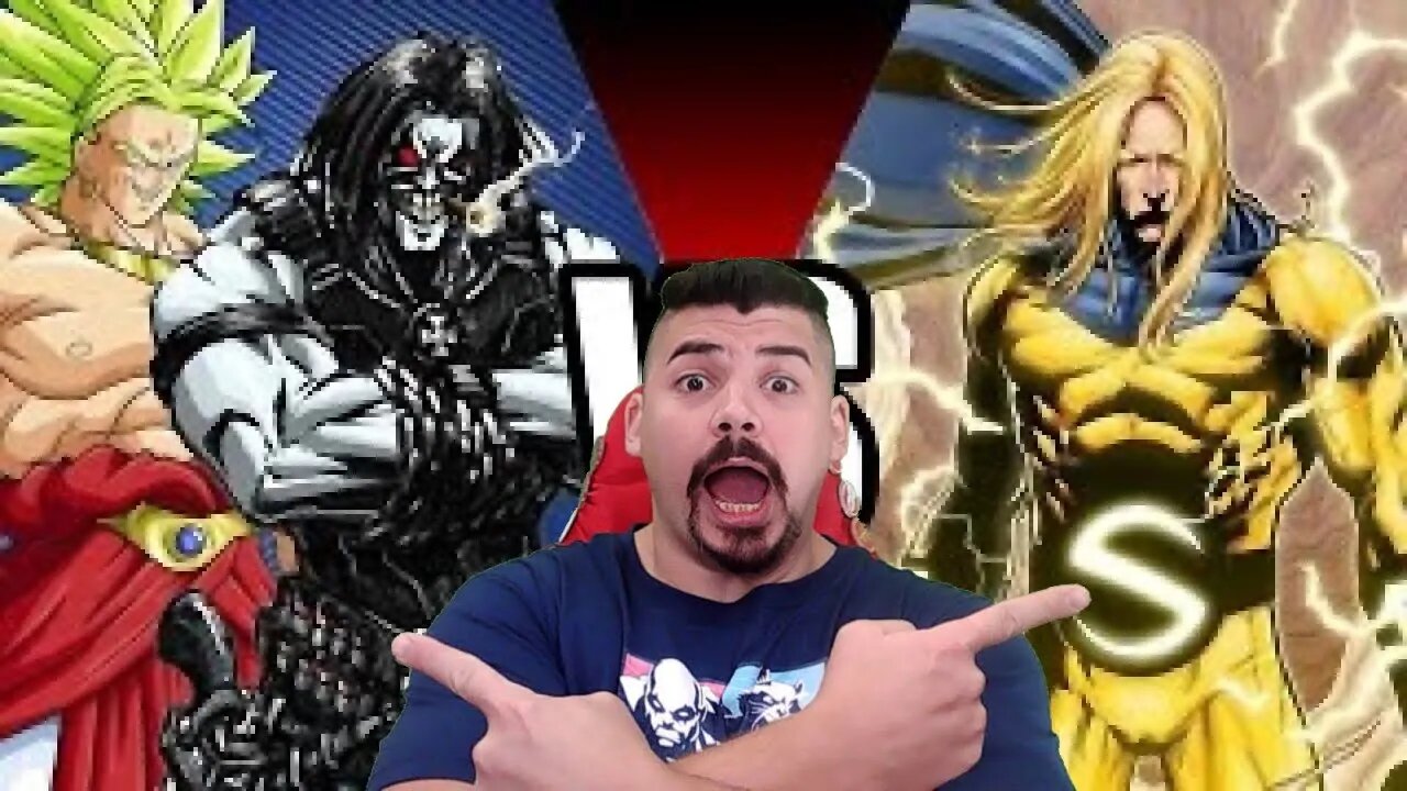 REACT BROLY E LOBO VS SENTRY BATALHA MORTAL Ei Nerd MELHOR DO MUNDO