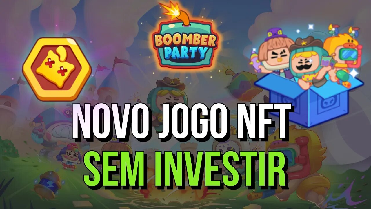 BOOMBER PARTY: IMPRESSÕES INICIAIS estilo BOMB CRYPTO| VALE A PENA?