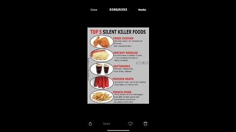 Top 5 Silent Killer Foods