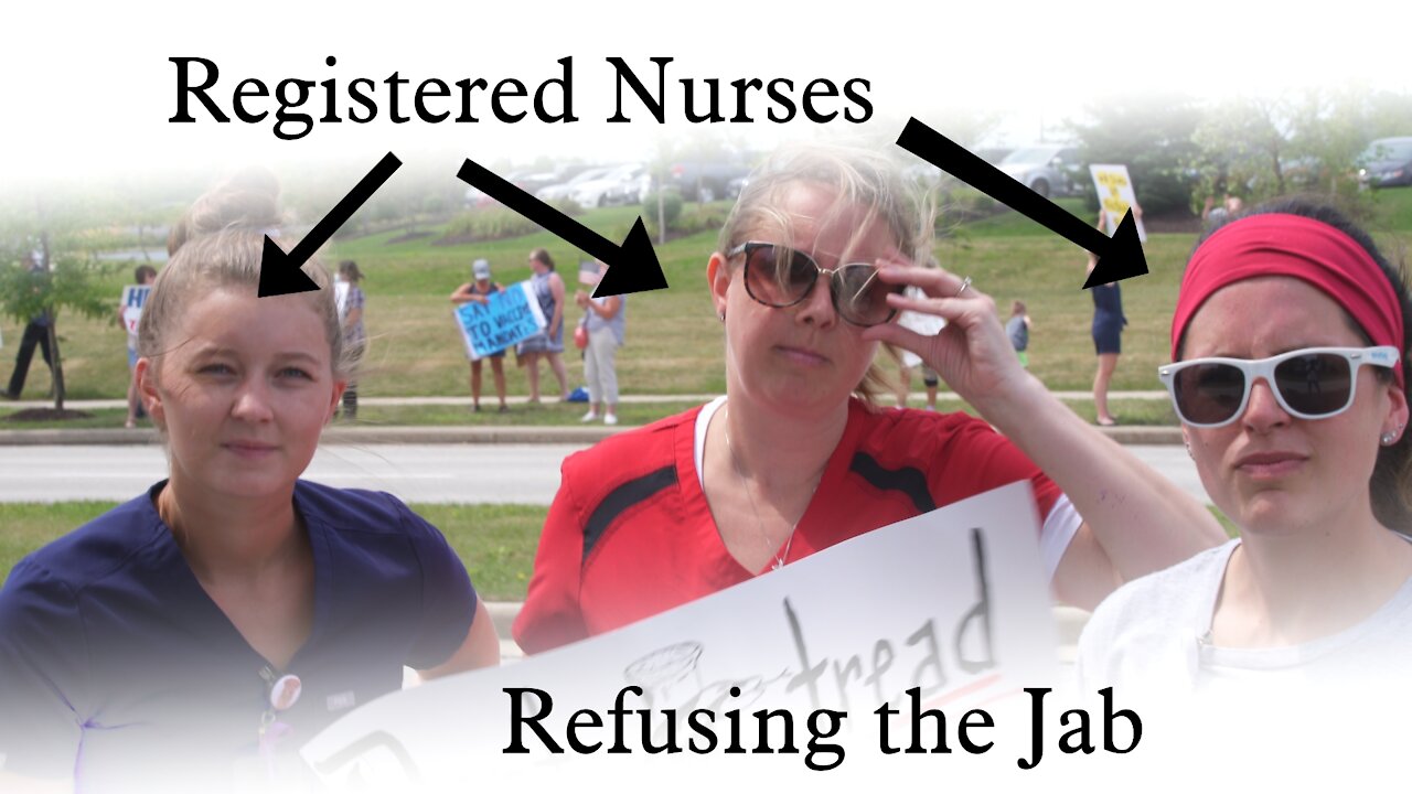 Healthcare workers refusing the vaccine