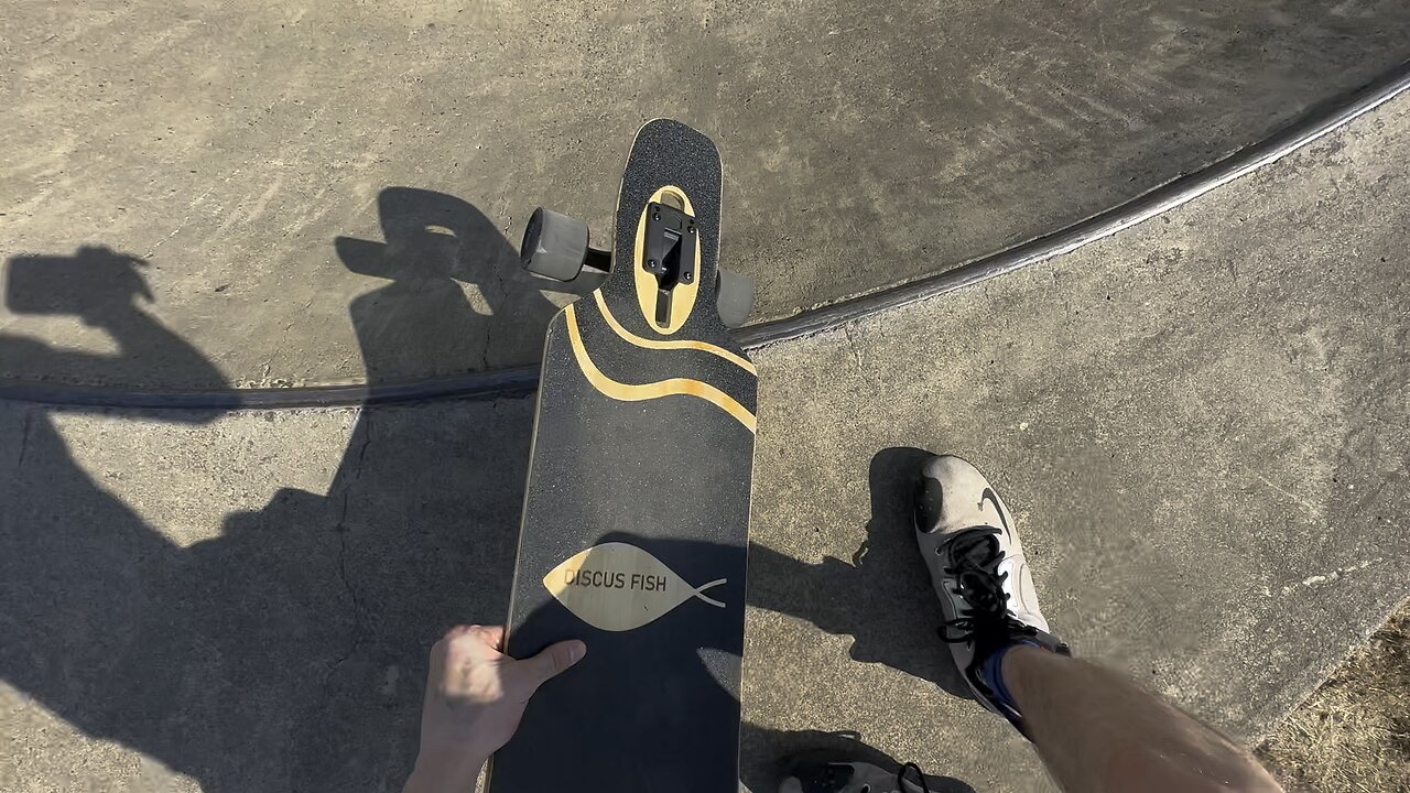 POV of Yung Alone Going Down Skate Park Ramp (Independence, Oregon)