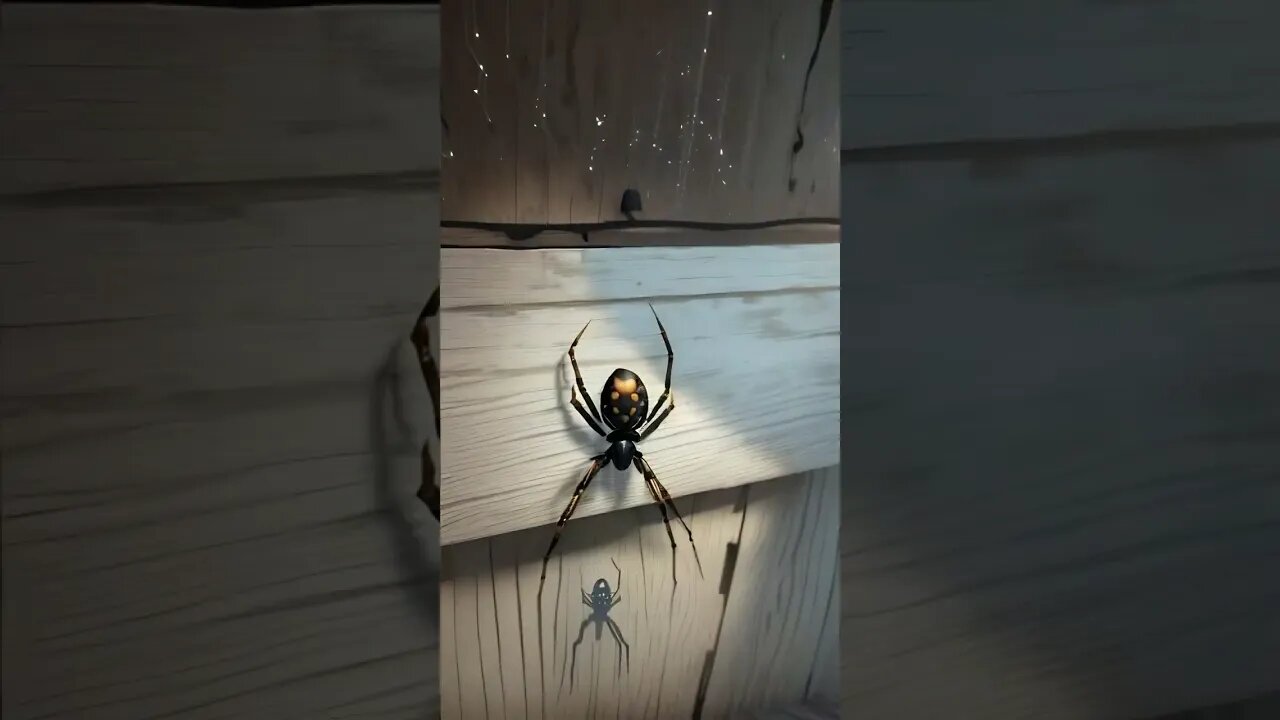 Garden Spider Going For a Ride #ai #aiart #aishorts #spider #garden