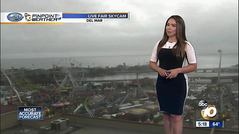 10News Pinpoint Weather with Meteorologist Angelica Campos