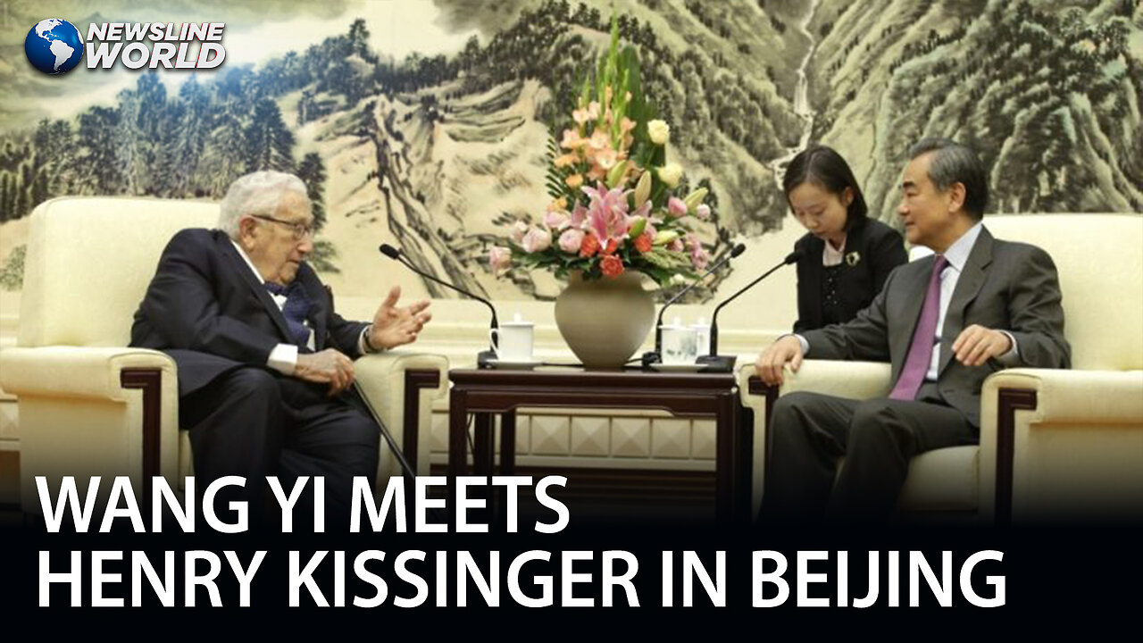 China top diplomat meets former US Secretary of State in Beijing