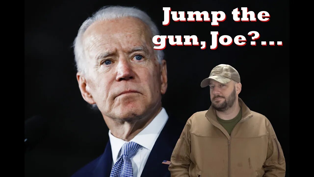 Biden requested Gun Control... but did he jump the gun?