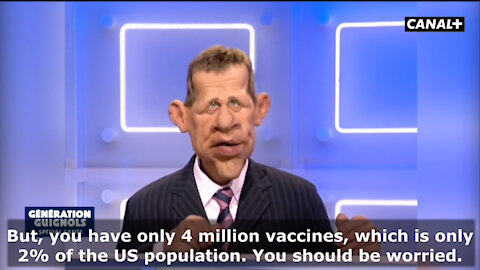 Aired in France during the "bird flu pandemic" years ago...Sounds familiar?