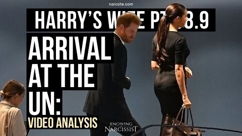 Harry´s Wife Part 98.9 United Nations Arrival : Video Analysis (Meghan Markle)