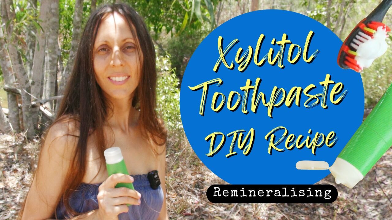 DIY Xylitol Toothpaste - THE BEST Remineralizing Toothpaste I've EVER made!