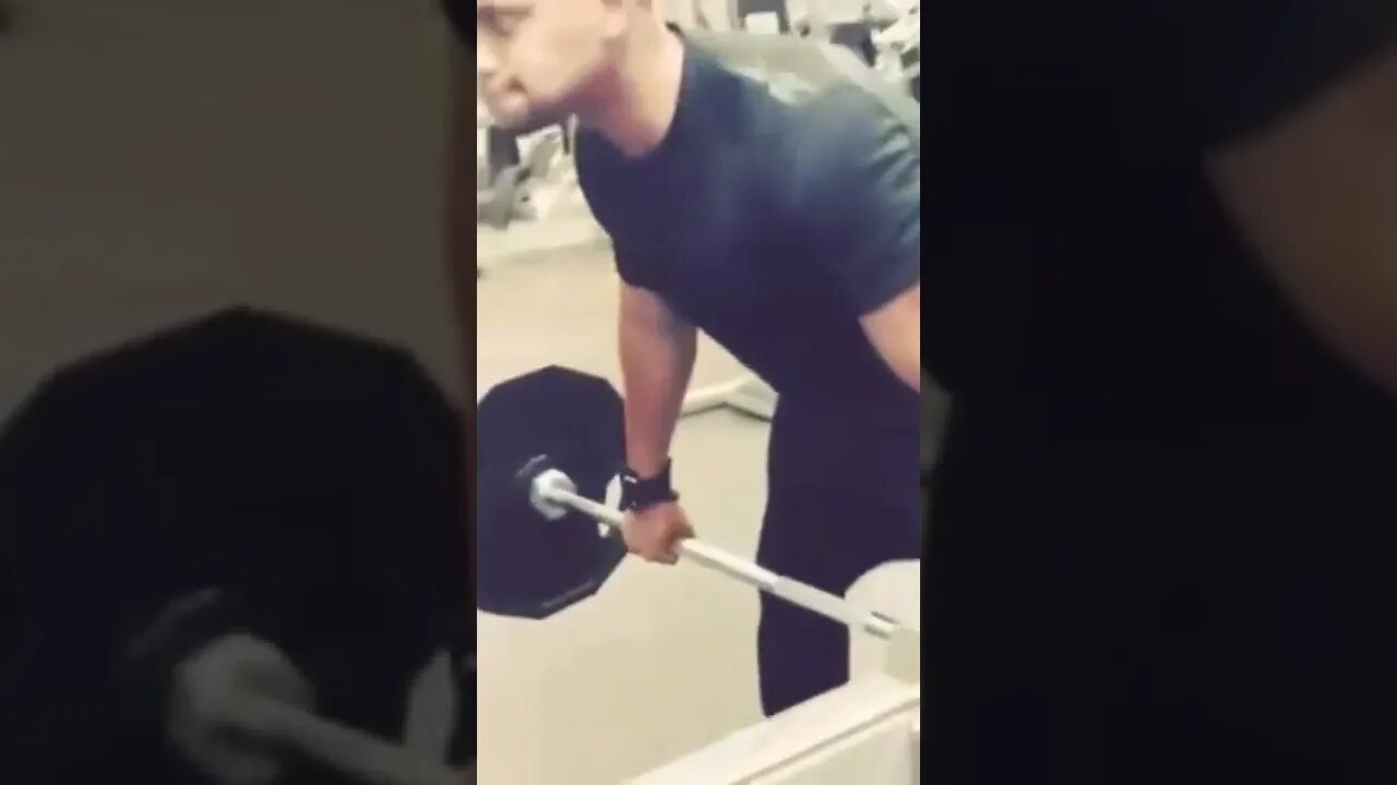 Deadlifts with Olympic Bar