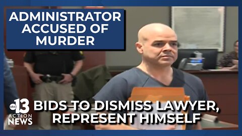 Former administrator accused of killing Las Vegas journalist bids to dismiss lawyer, represent himself in upcoming trial