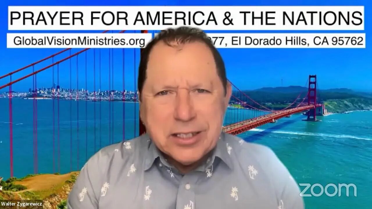 PRAYER FOR AMERICA & THE NATIONS Live with Walter Zygarewicz