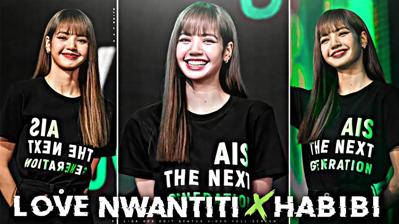 blackpink member lisa 💕💖||love Nwantiti x habibi |#blackpink #blink #lisa #trending #viral #rumble