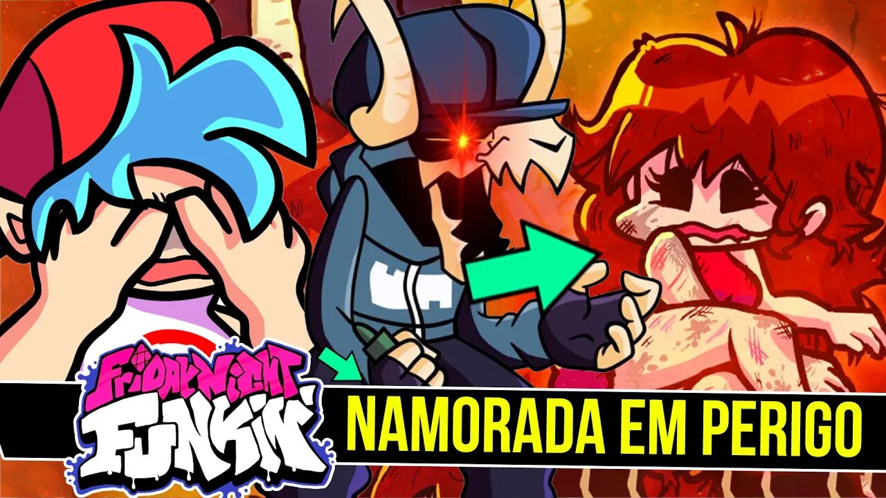 Ex coloca a Namorada em Perigo no Friday Night Funkin | VS Tabi #shorts