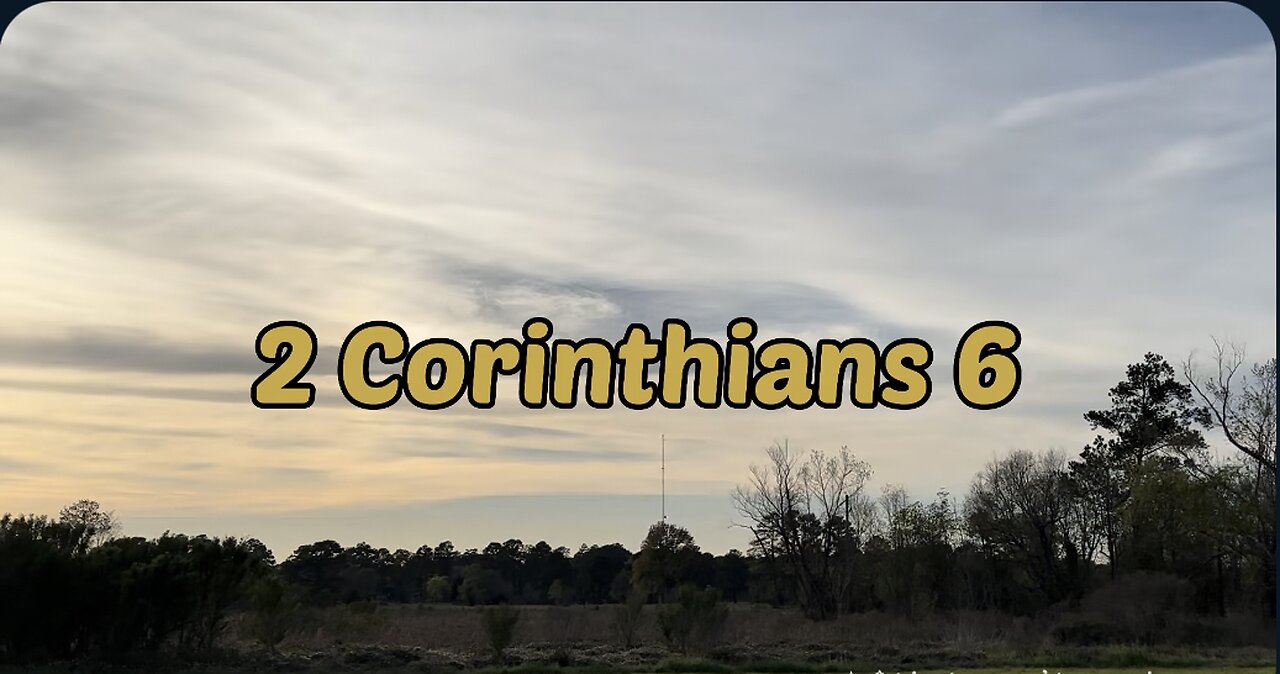 2 Corinthians 6