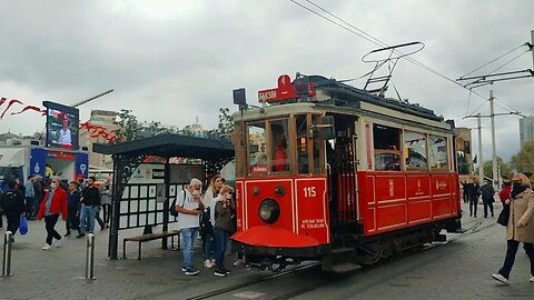 Turkey istanbul istiklal tram 🚊🚃