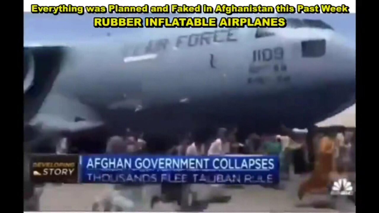 Is This a Rubber Aircraft? - The Globalists and Mainstream News has Lied to you Your Entire Life