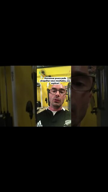 Entendam mais sobre a importância do descanso entre as séries #shorts