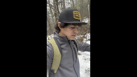 Hike up in Maine #rockwood #vlog #snow #winter
