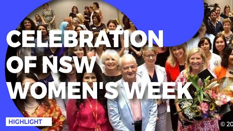 Celebration of NSW Women's Week