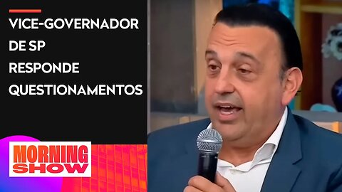Felício Ramuth comenta ações do governo sobre a Cracolândia