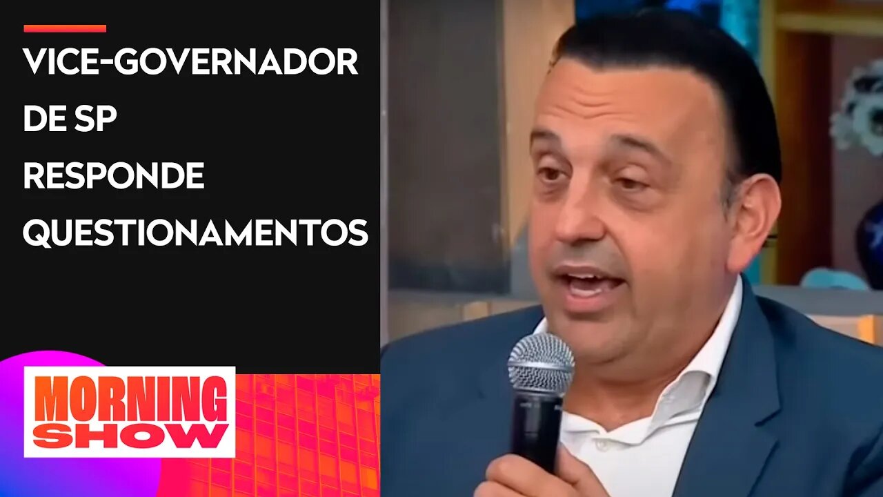 Felício Ramuth comenta ações do governo sobre a Cracolândia