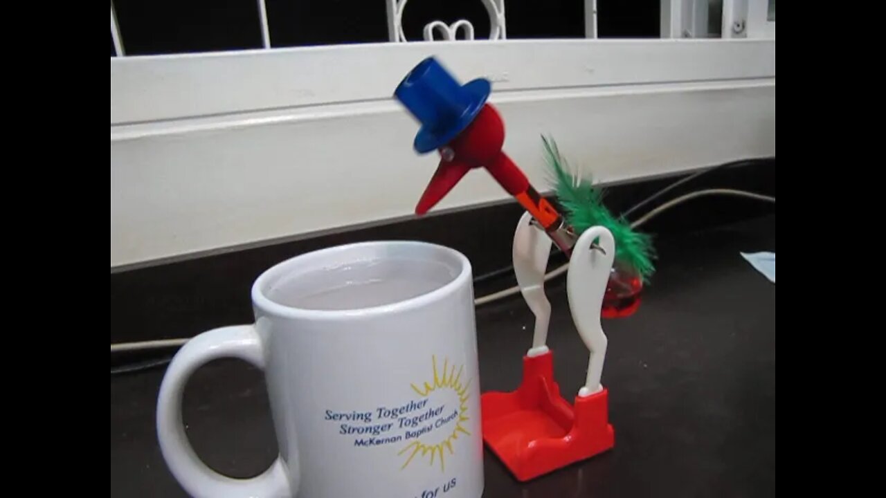 Pássaro Bebedor (Dippy Drinking Bird)