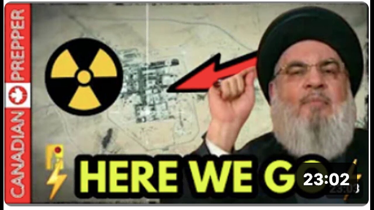 ⚡ ALERT! ISRAELI NUCLEAR PLANT TARGETED! WAR IMMINENT, MASS EXTRICATION, SAMSON OPTION, B-52 NUKES