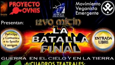 12º MITIN VEGANISTA - LA BATALLA FINAL - 2015