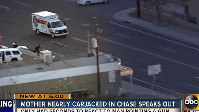 Attempted carjacking victim from U-Haul pursuit speaks out