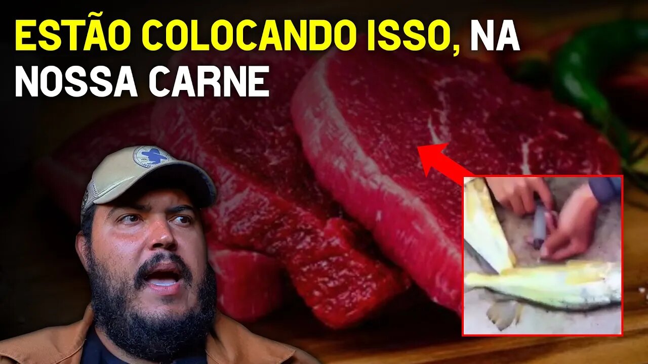 Estão colocando isso na carne