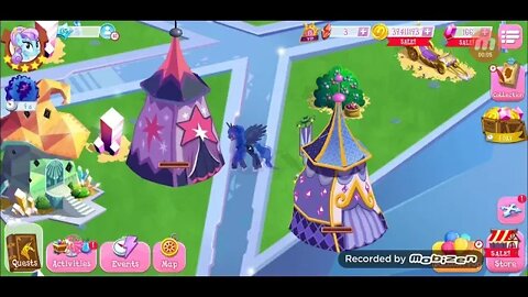 Princess Luna talks.... to a tent... Things are that bad after Sombra showed up!